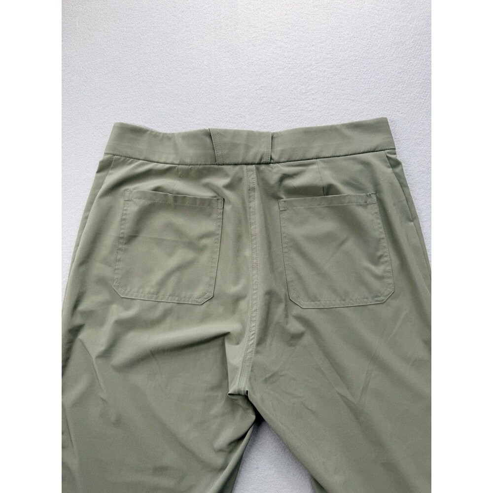 Athleta Tribeca Utility Crop Pants Womens 4 Laurel Olive High Rise - Picture 11 of 16
